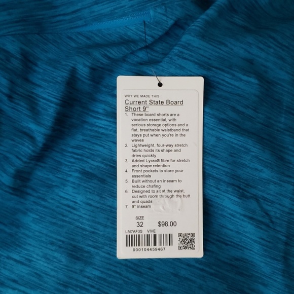 Lululemon Current State Board Short 9" - Picture 4 of 5